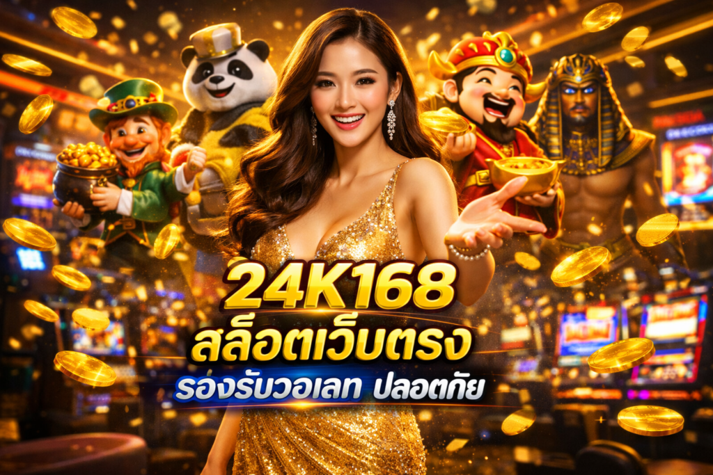 24K168 สล็อตเว็บตรง รองรับวอเลท ปลอดภัย