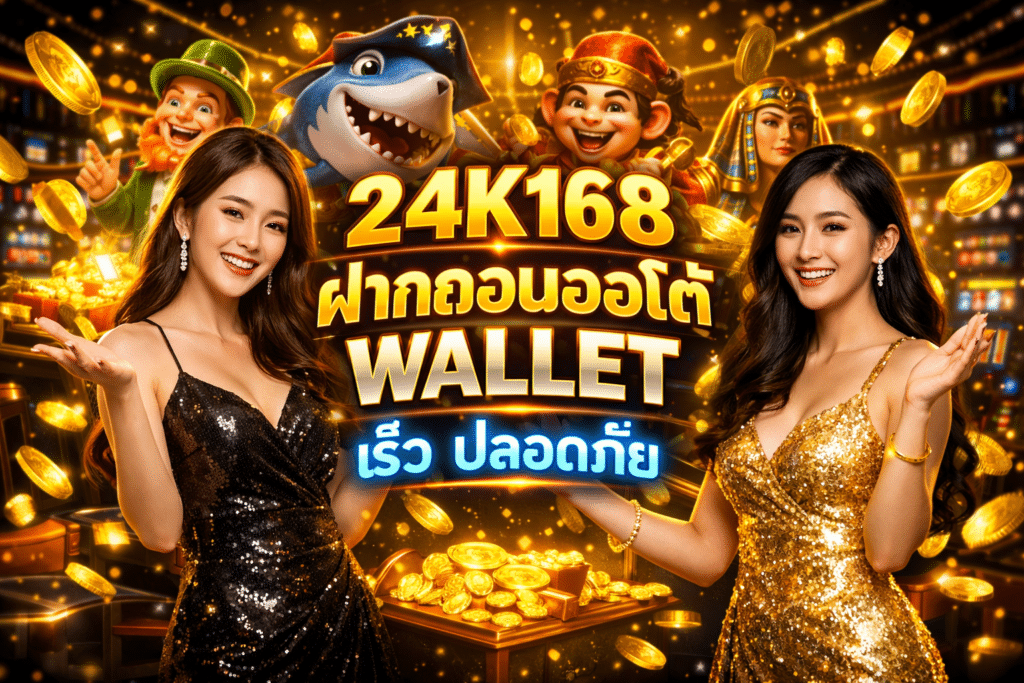24K168 ฝากถอนออโต้ wallet เร็ว ปลอดภัย