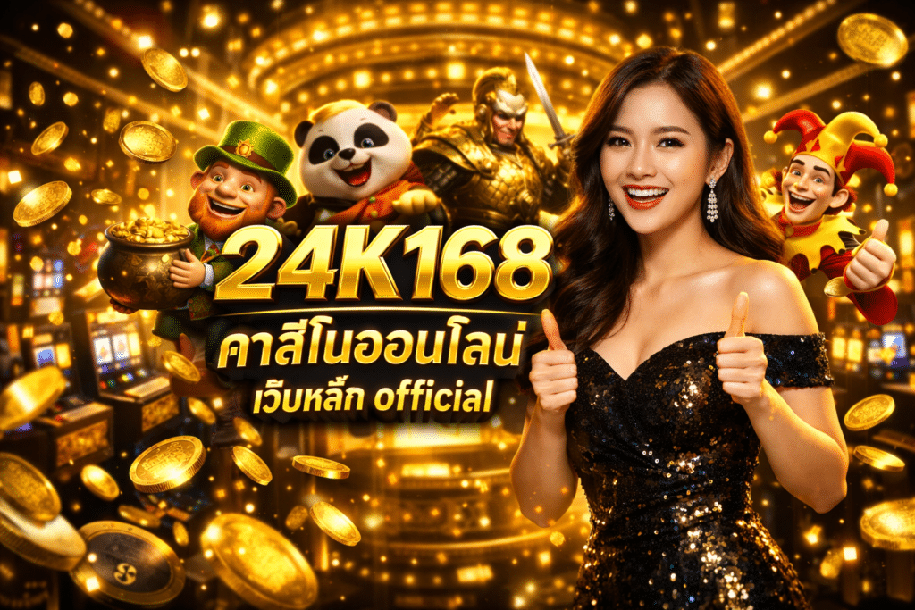 24K168 คาสิโนออนไลน์ เว็บหลัก official Thailand